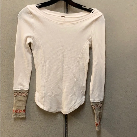 Free People Tops - Free people long sleeve size small